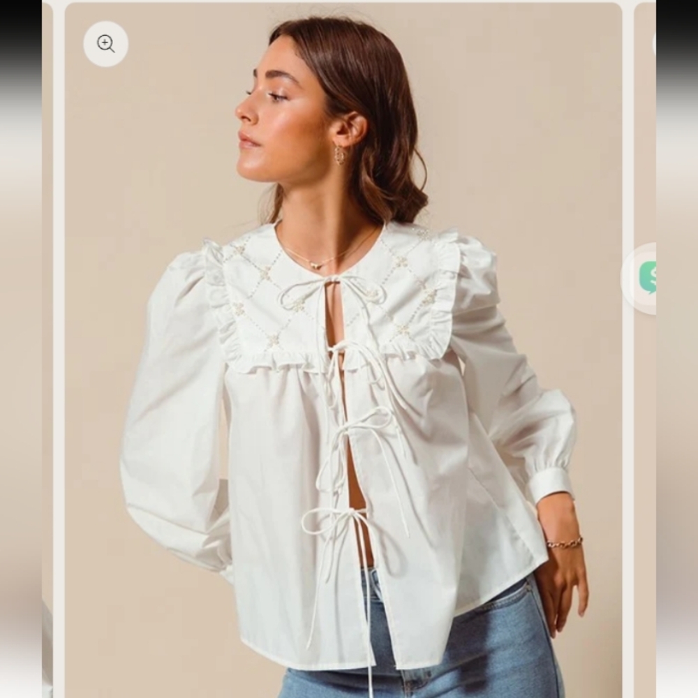 So Me The Charming Blouse Size Small